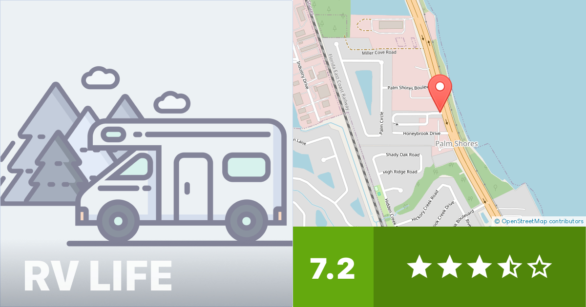 Palm Shores RV Park Melbourne Beach, Florida RV LIFE Campground Reviews