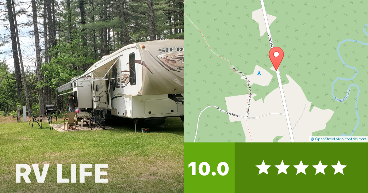Happy Horseshoe Campground Kingfield, Maine RV LIFE Campground Reviews