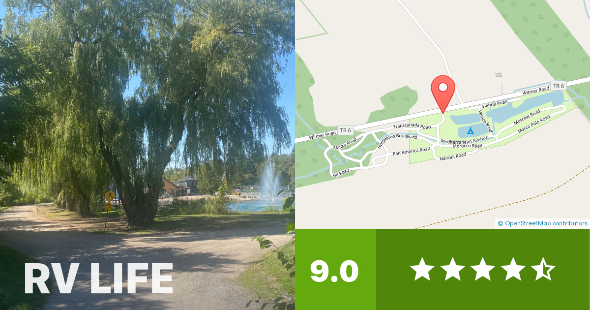 Country Gardens RV Park Kitchener, Ontario RV LIFE Campground Reviews