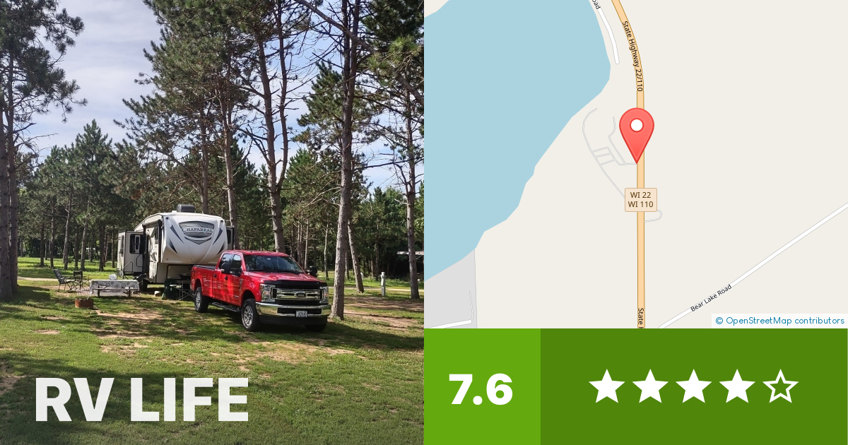 Bear Lake Campground and Resort Manawa, Wisconsin RV LIFE