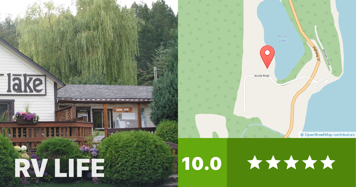 Mirror Lake Campground Kaslo, British Columbia RV LIFE Campground