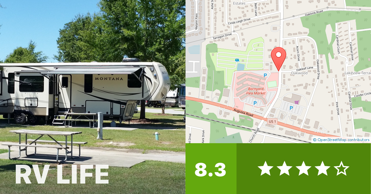 The Barnyard RV Park Lexington, South Carolina RV LIFE Campground