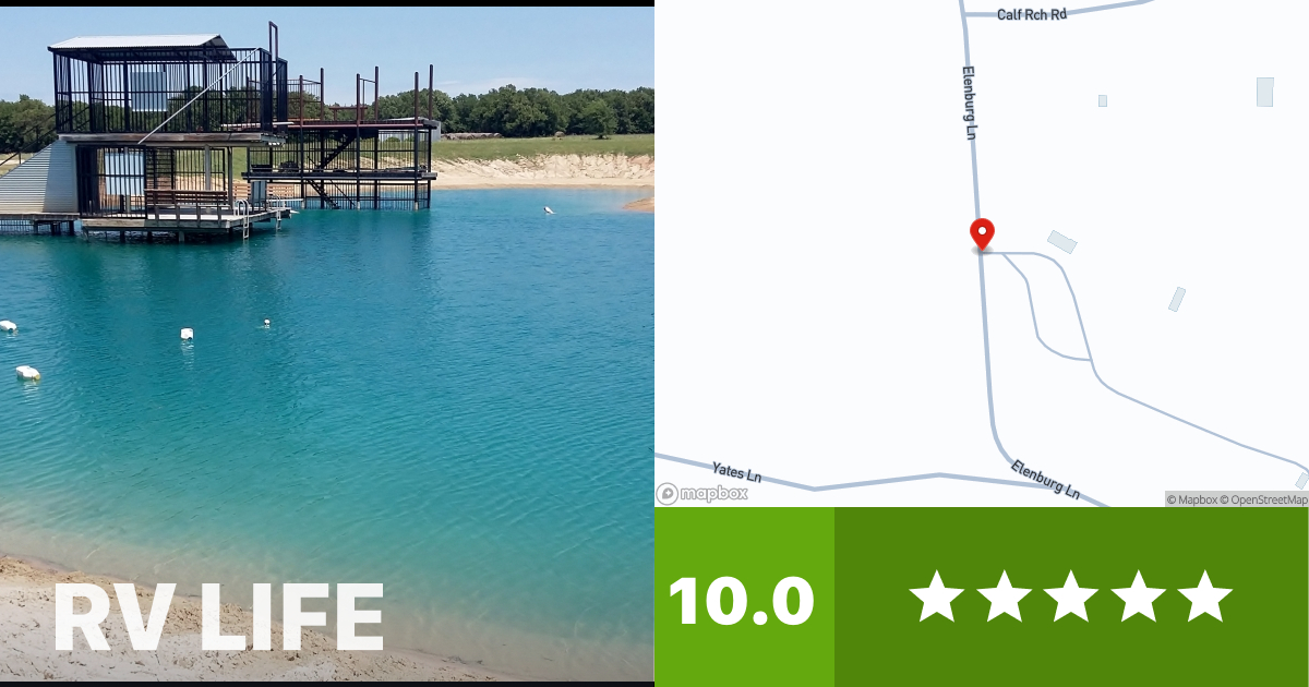 Unk's Lake Campground and Swimming Hole - Perrin, Texas - RV LIFE ...