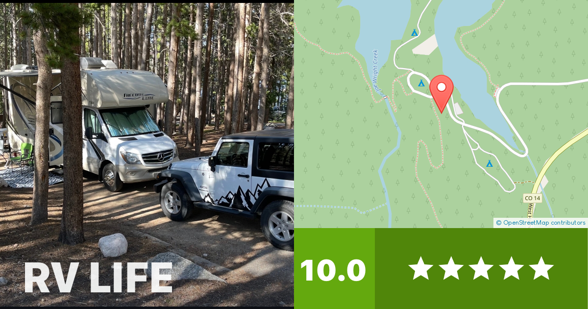 Chambers Lake Campground Bellvue, Colorado RV LIFE Campground Reviews
