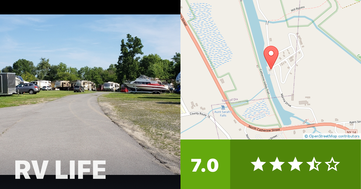 Montour Falls Marina & Campground Montour Falls, New York RV LIFE