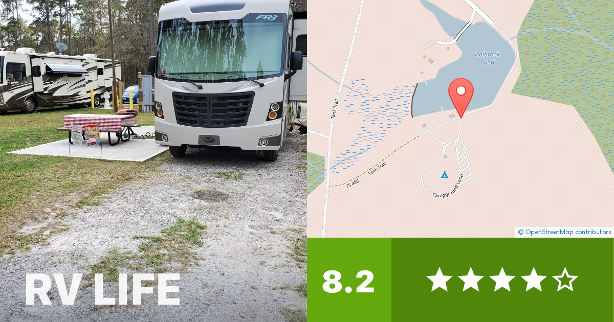 Holbrook Pond Recreation and Campground Fort Stewart, RV
