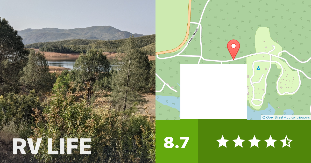 Horseshoe Bend Rec Area Lake McClure Coulterville, California RV