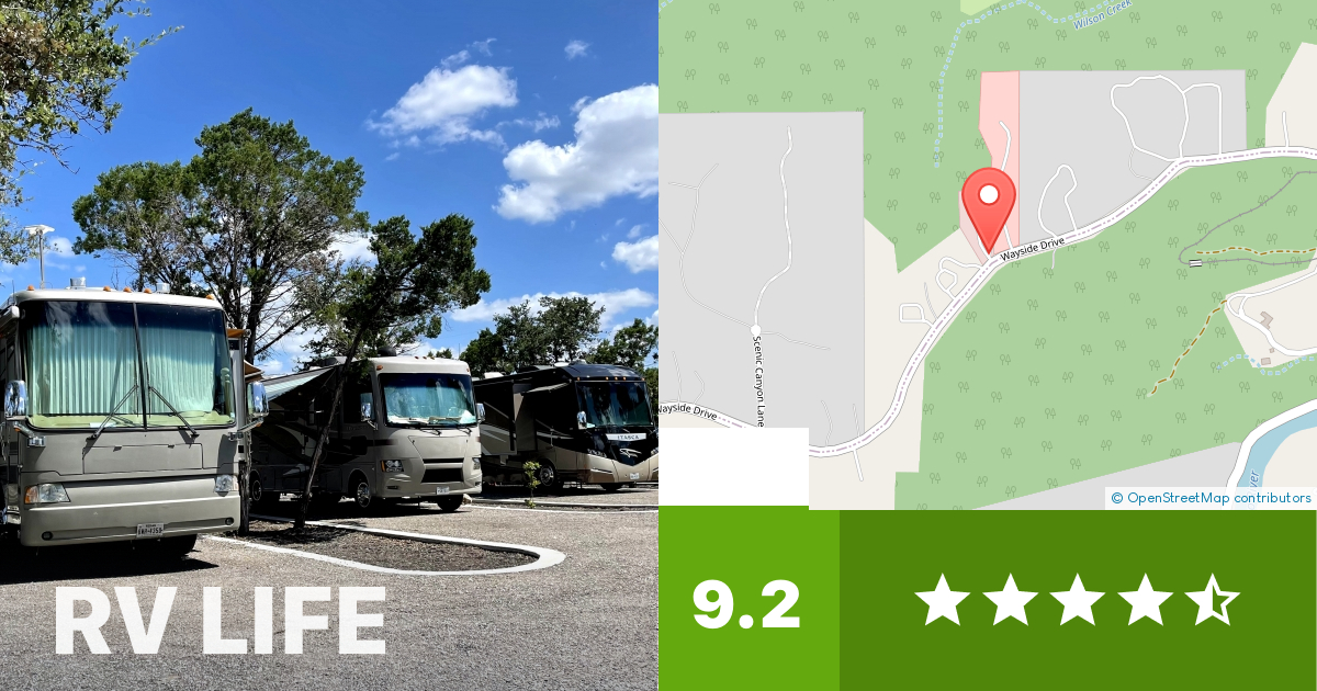 Black Canyon Wimberley RV Park Wimberley, Texas RV LIFE Campground