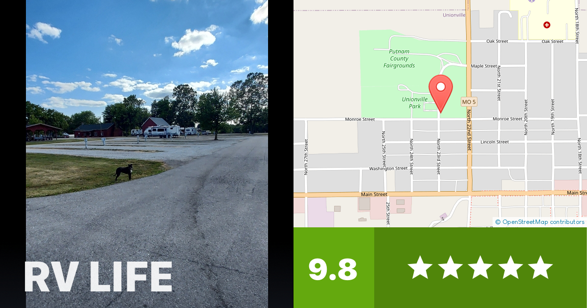 Unionville City RV Park Unionville, Missouri RV LIFE Campground Reviews