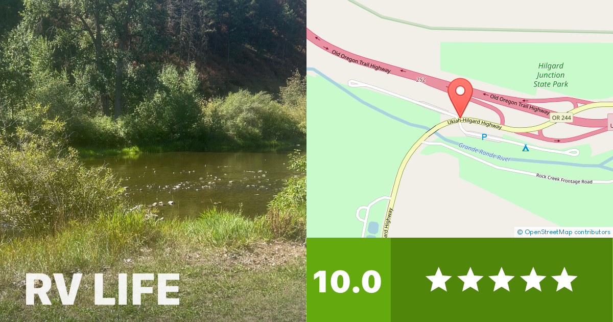 Hilgard Junction State Park La Grande, Oregon RV LIFE Campground