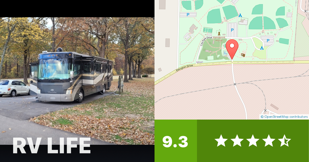 Milan City Park Milan, Tennessee RV LIFE Campground Reviews