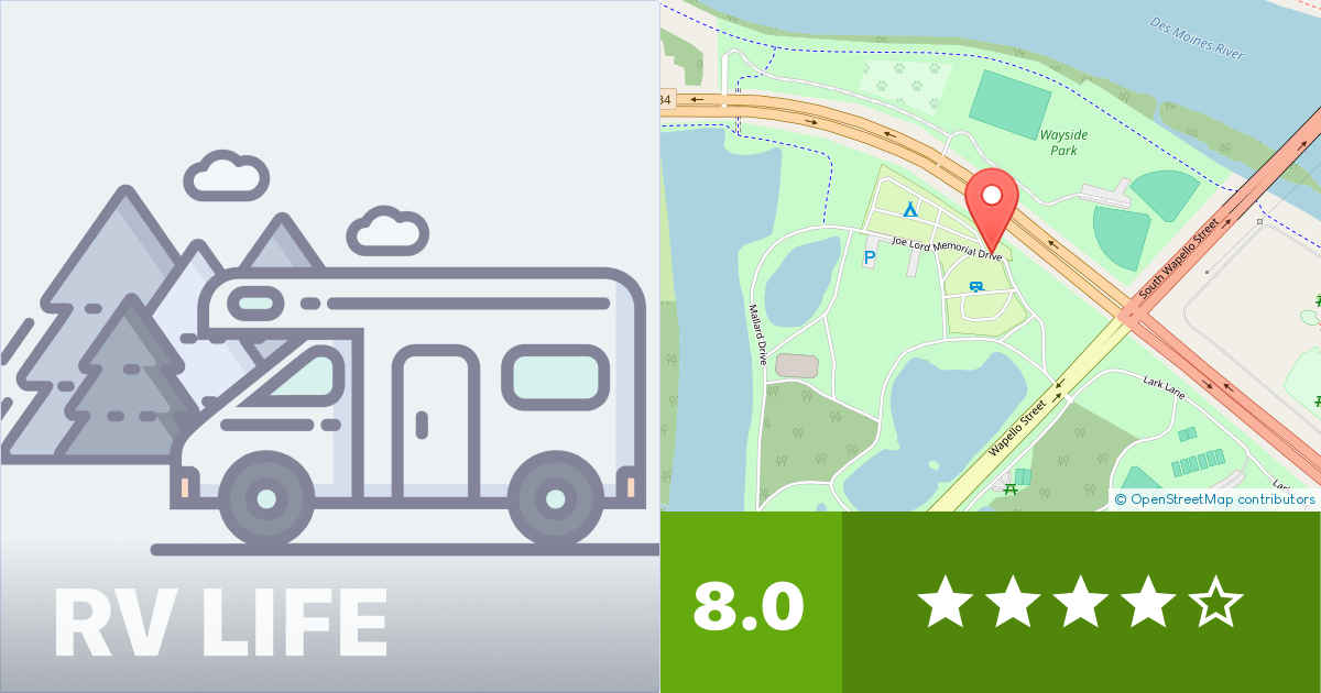 Ottumwa City Park Ottumwa, Iowa RV LIFE Campground Reviews