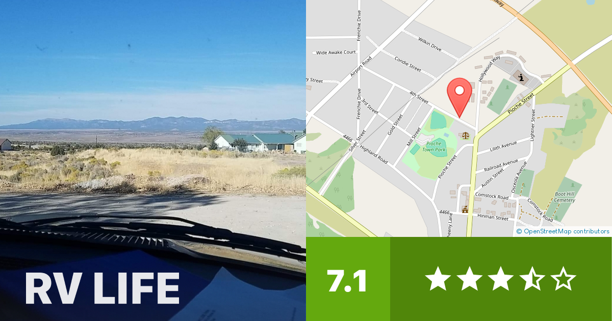 Pioche City RV Park Pioche, Nevada RV LIFE Campground Reviews
