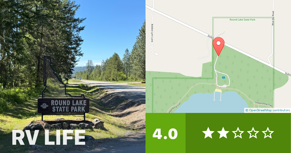 Round Lake State Park Sagle, Idaho RV LIFE Campground Reviews