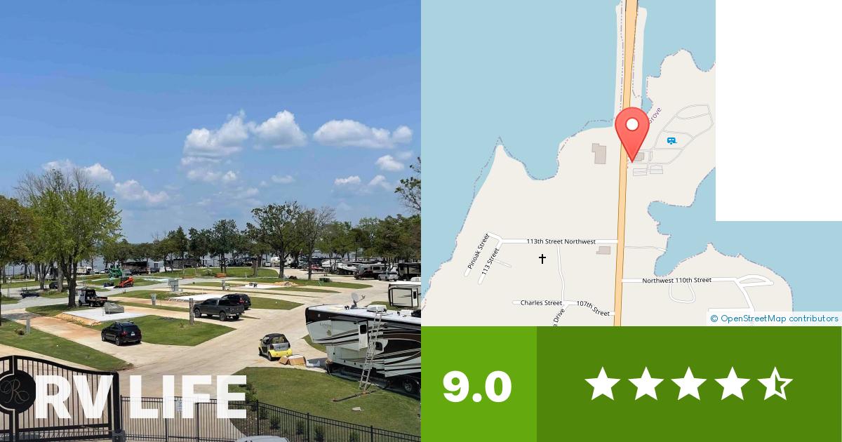 The Regatta on Grand RV Resort - Grove, Oklahoma - RV LIFE