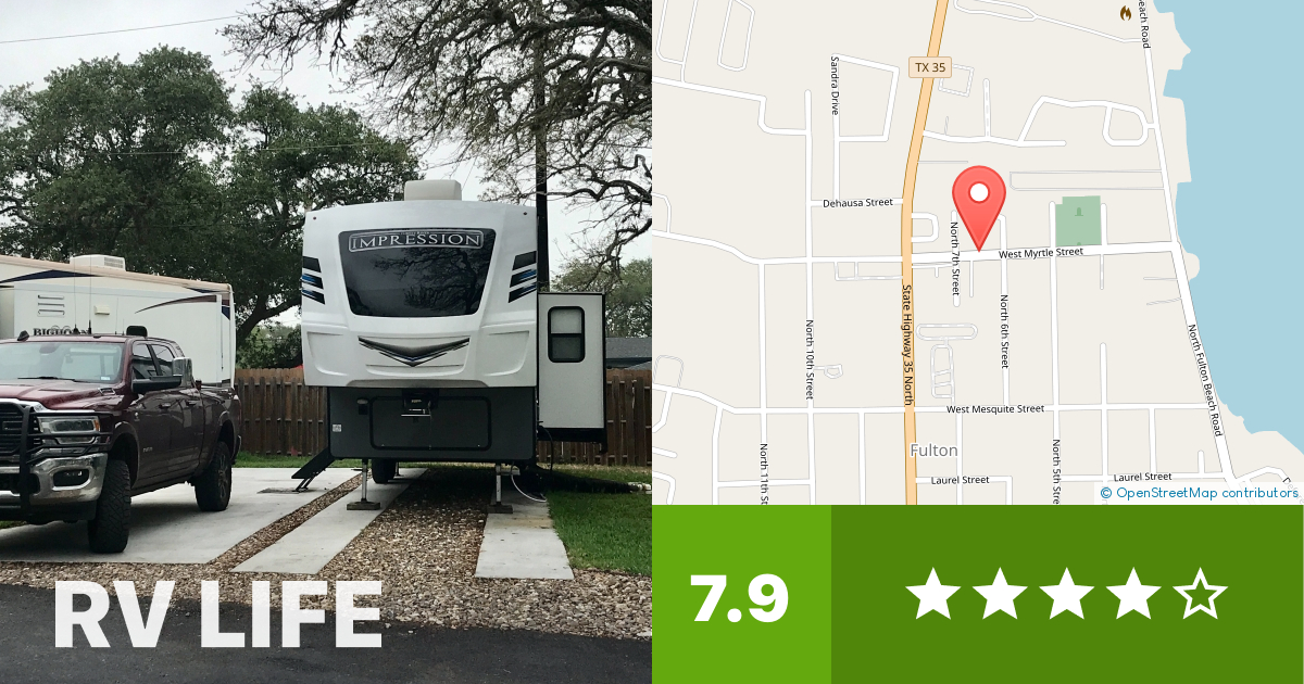 Sunrise RV Resort Fulton, Texas RV LIFE Campground Reviews