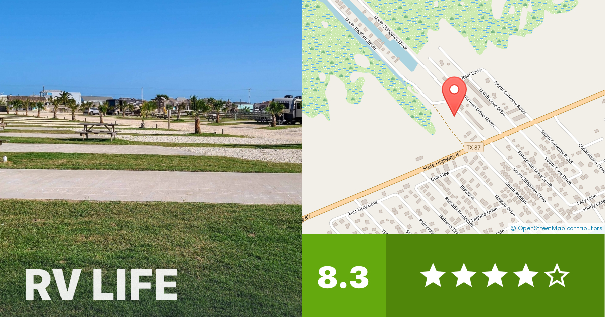 Grand Spot RV Crystal Beach, Texas RV LIFE Campground Reviews