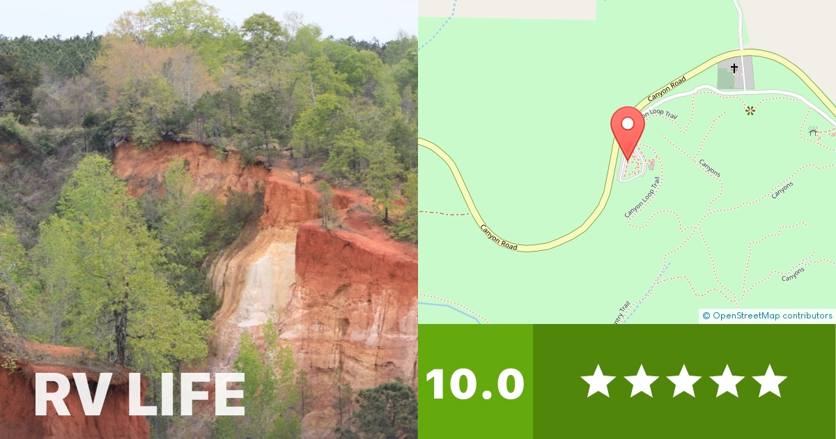 Providence Canyon State Park Lumpkin, RV LIFE Campground Reviews