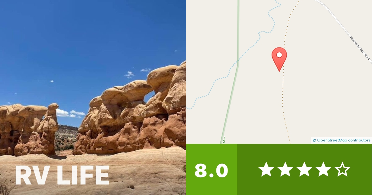 Haycock Ranch Road Dispersed Camping Escalante, Utah RV LIFE