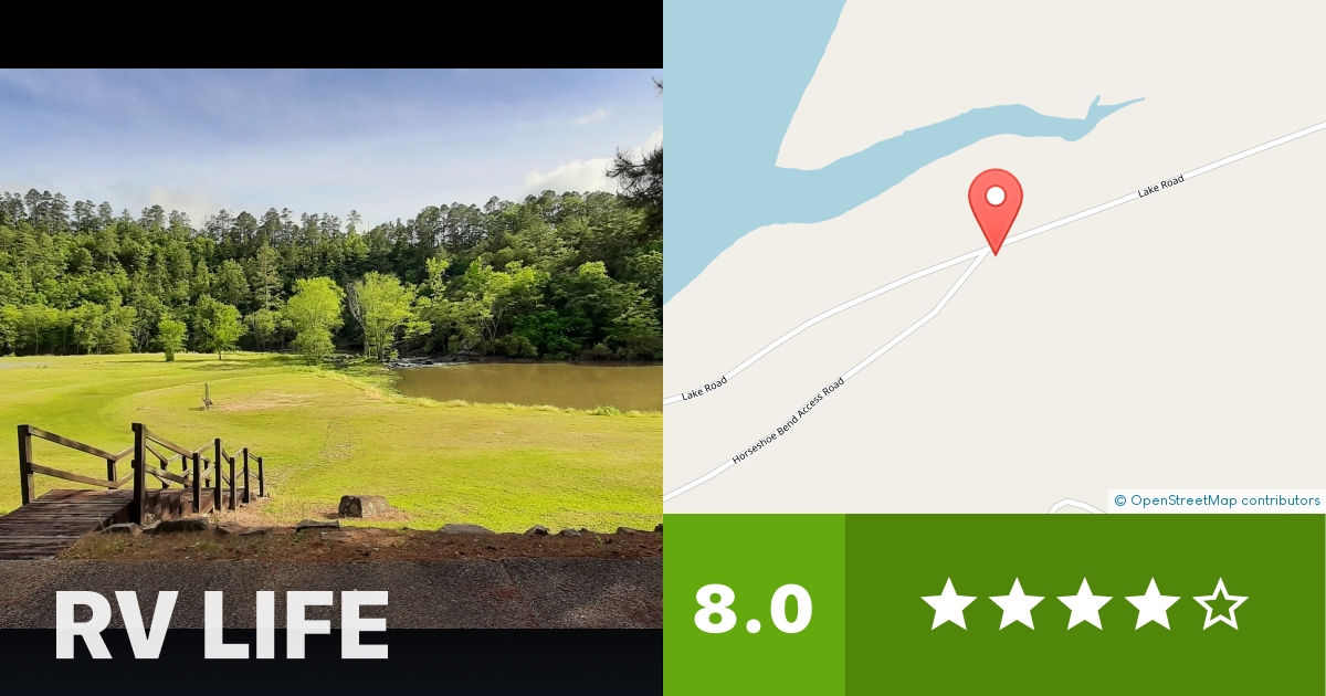 Horseshoe Bend Recreation Area Dierks, Arkansas RV LIFE Campground