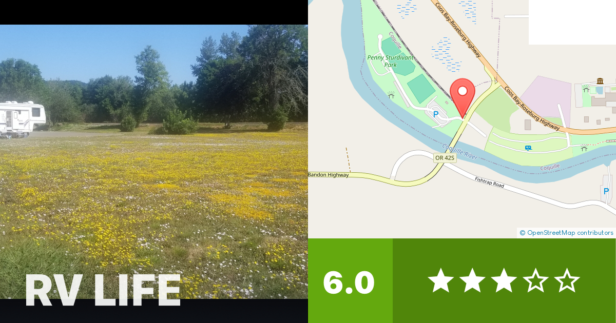 Sturdivant Park Coquille, Oregon RV LIFE Campground Reviews