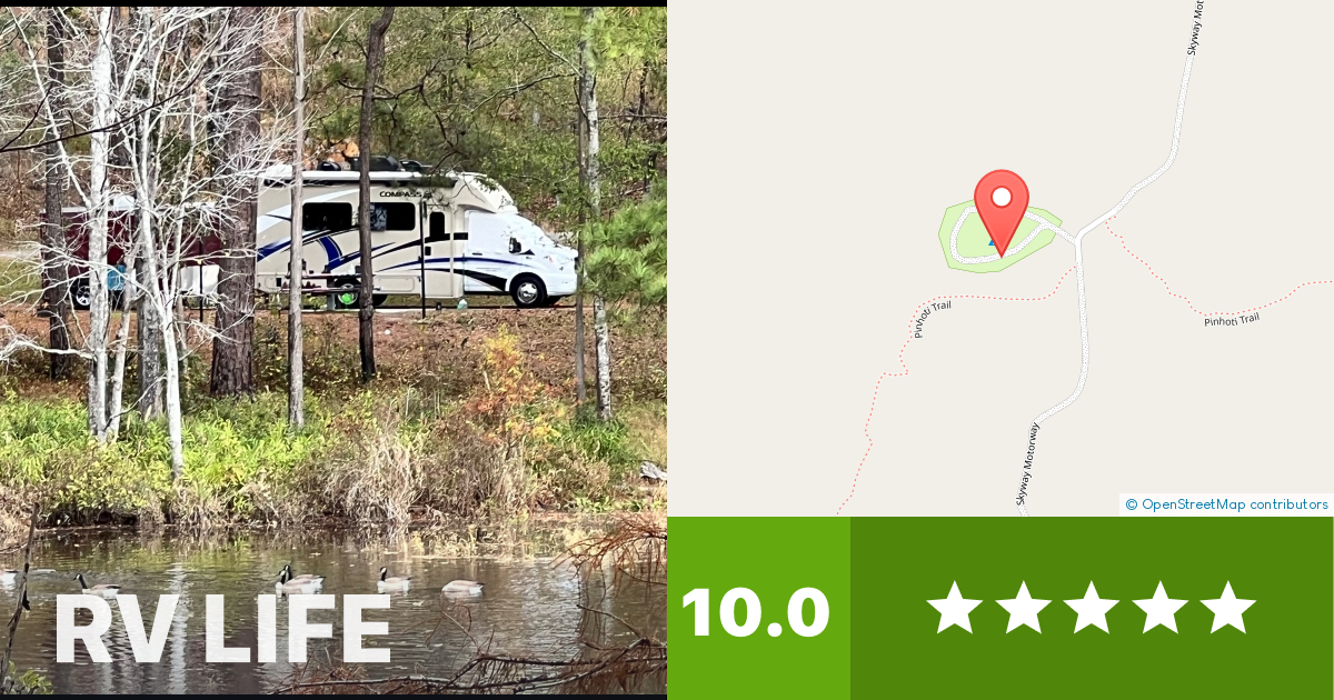 Talladega National Forest Pine Glen Campground Heflin, Alabama RV