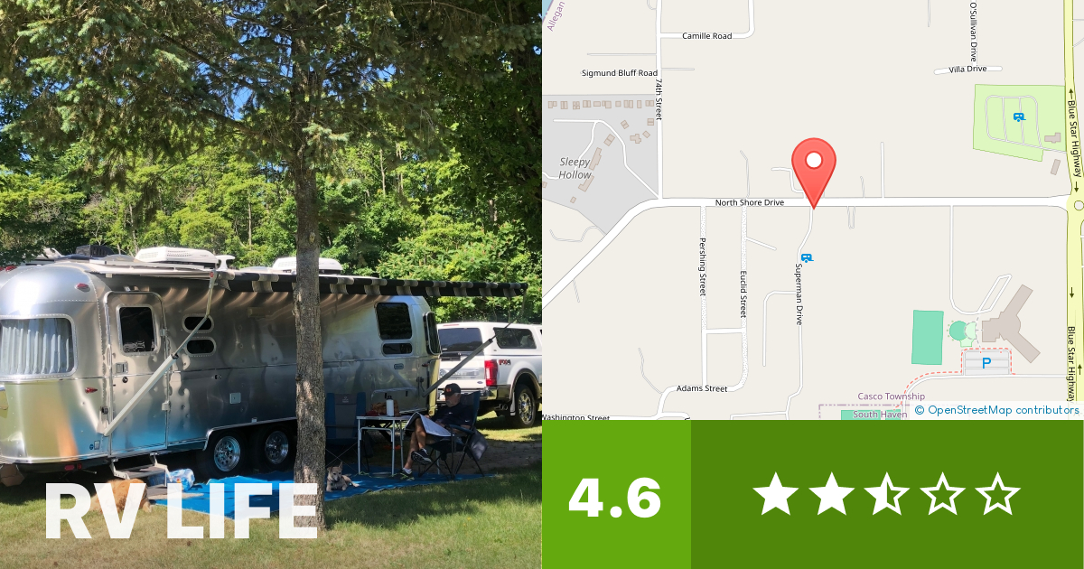 Jensen's RV Park and Motel South Haven, Michigan RV LIFE Campground