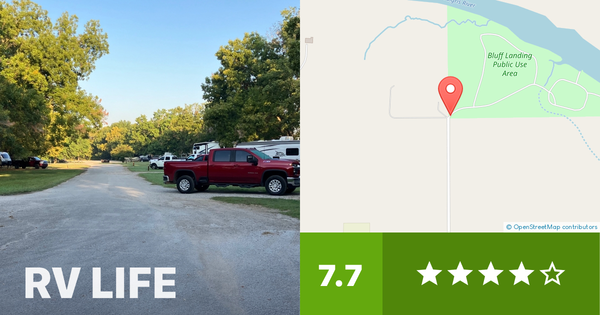Bluff Landing Campground - Broken Arrow, Oklahoma - RV LIFE 
