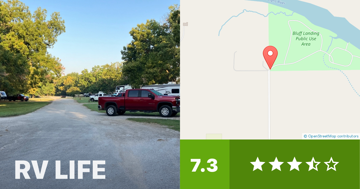 Bluff Landing Campground - Broken Arrow, Oklahoma - RV LIFE