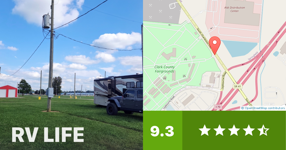 Clark County Fairgrounds Springfield, Ohio RV LIFE Campground Reviews