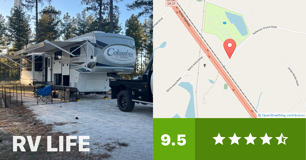 Dream RV Parks Eastman, RV LIFE Campground Reviews