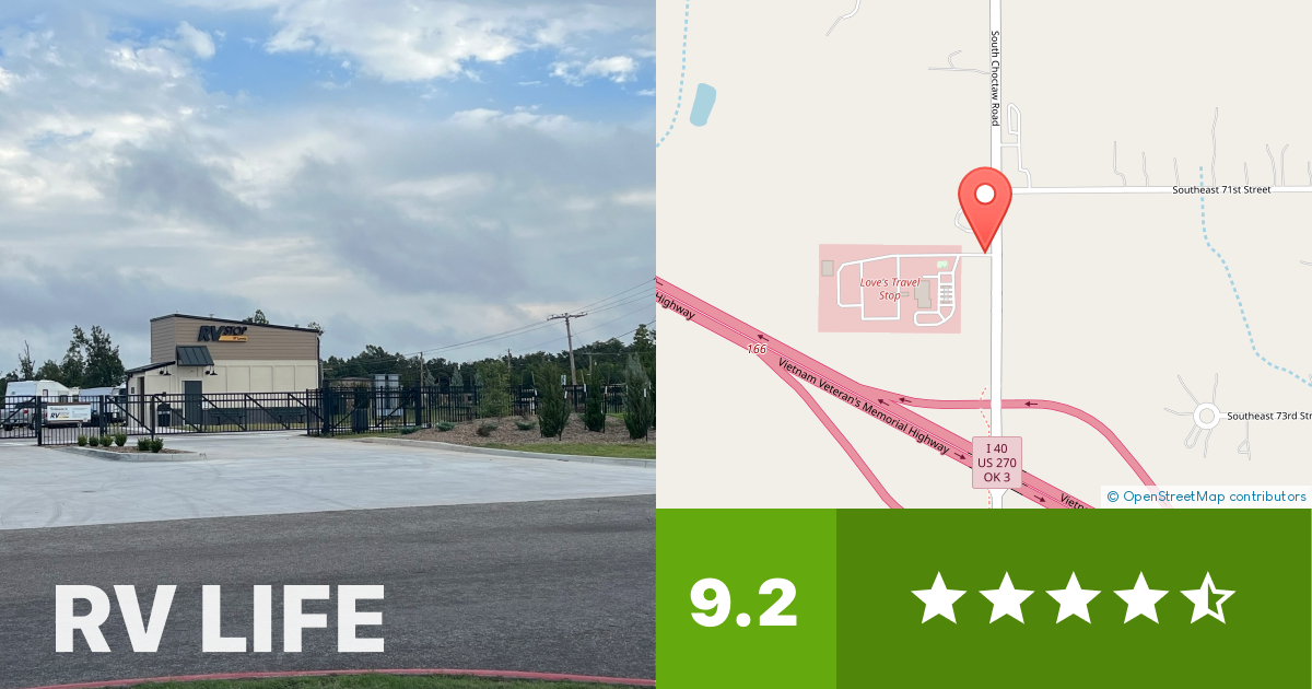 Love's RV Stop Choctaw OK 486 Choctaw, Oklahoma RV LIFE