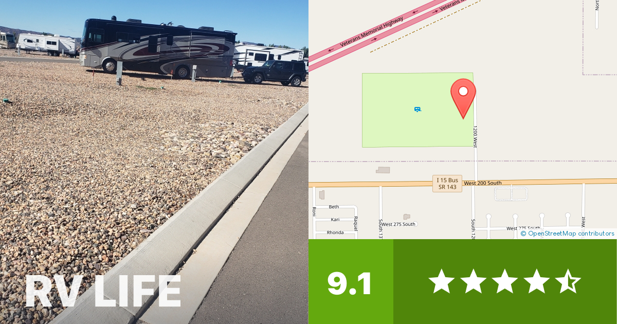 Painted Hills RV Resort Parowan, Utah RV LIFE Campground Reviews