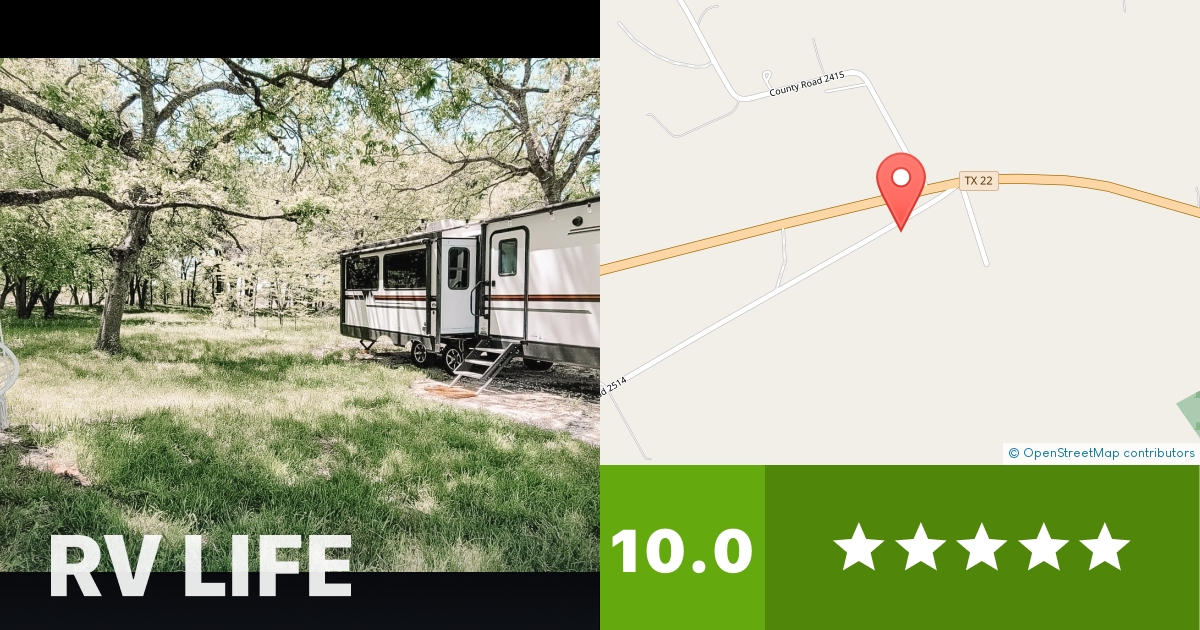 Oasis Campgrounds Whitney, Texas RV LIFE Campground Reviews