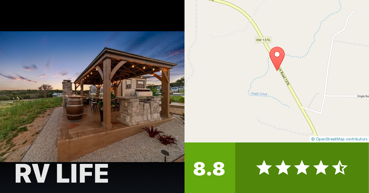 Firefly Luxury RV & Tiny Home Resort Fredericksburg, Texas RV LIFE