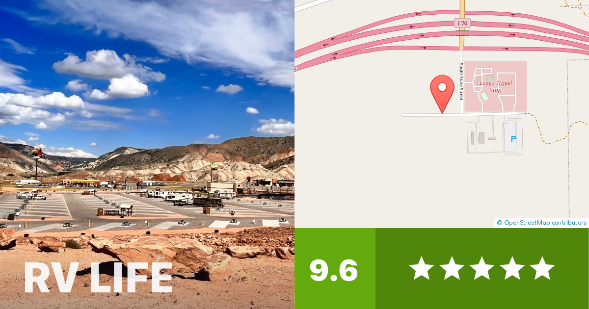 Love's RV Stop Salina UT 581 Salina, Utah RV LIFE Campground Reviews