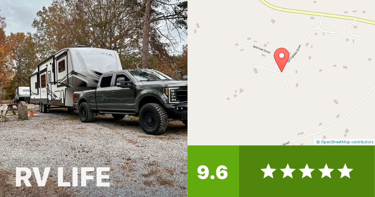 Cabins to Castles Vacation Rentals & RV Park Trenton, RV LIFE Campground Reviews