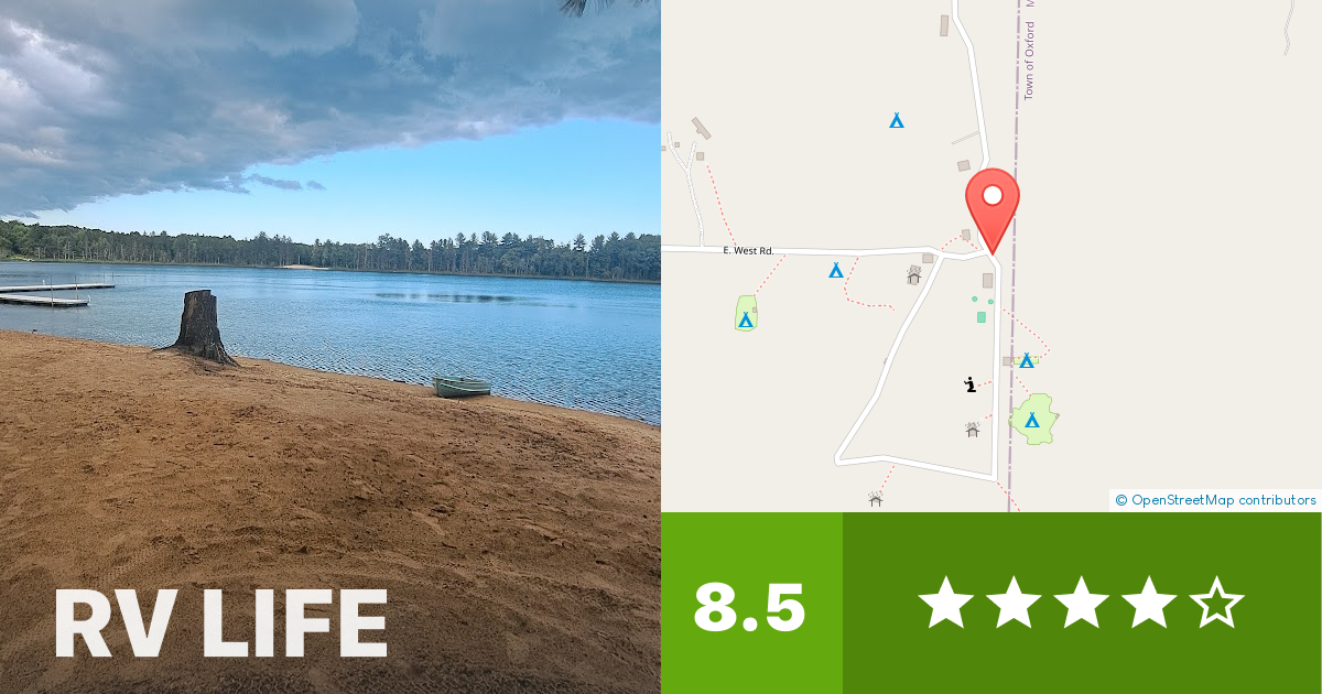 Emrick Lake Campground & Resort Oxford, Wisconsin RV LIFE