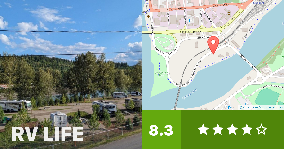 Quesnel Downtown RV Park & Campground Quesnel, British Columbia RV