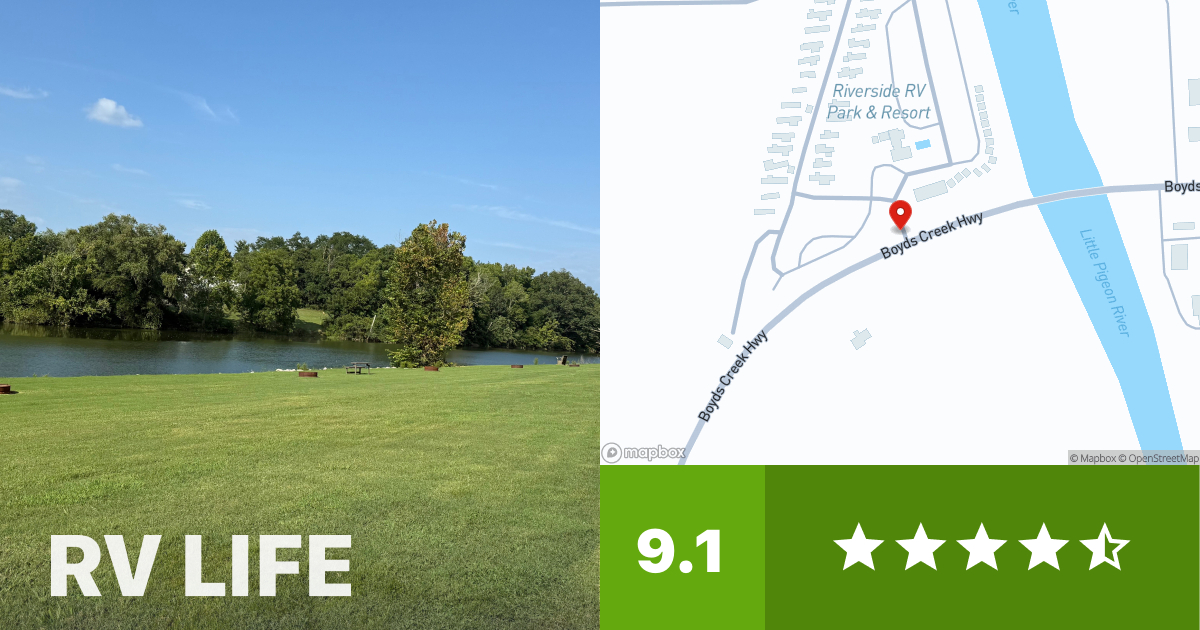 Riverside RV Park and Resort - Sevierville, Tennessee - RV LIFE