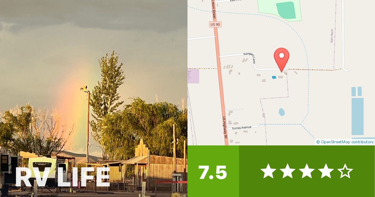 Van Horn RV Park Van Horn, Texas RV LIFE Campground Reviews