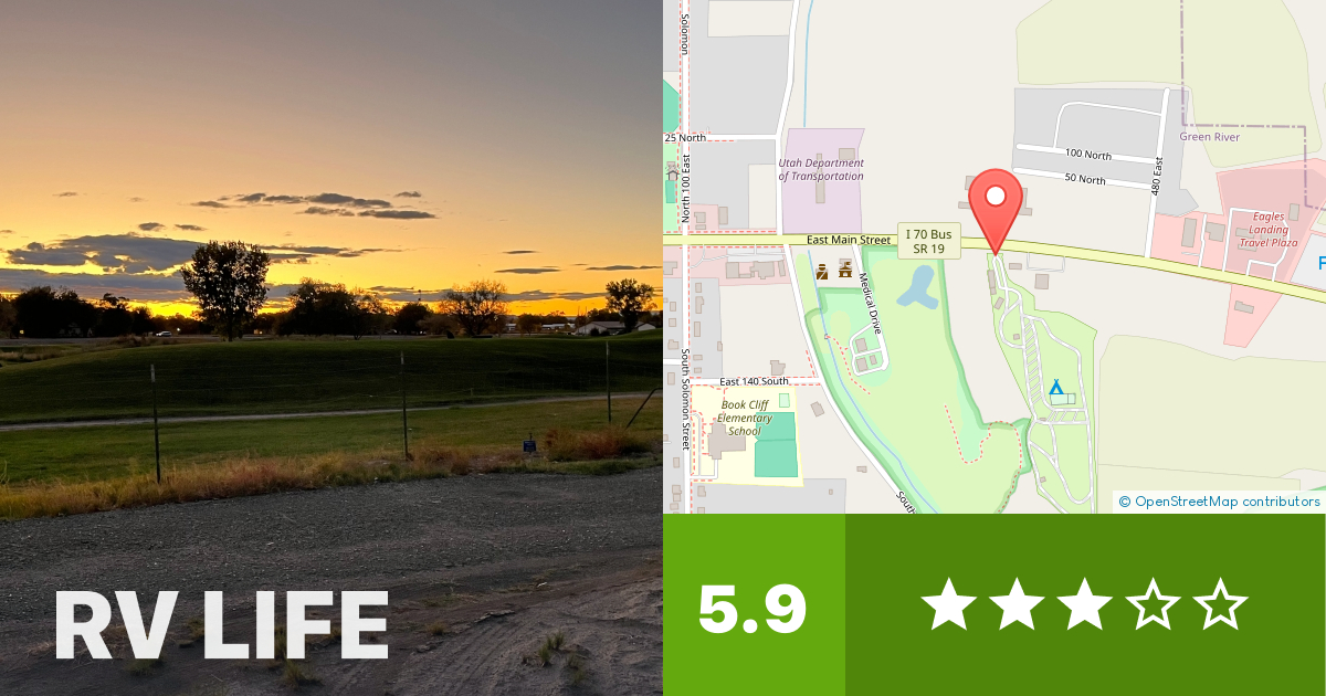 Shady Acres RV Park & Campground Green River, Utah RV LIFE