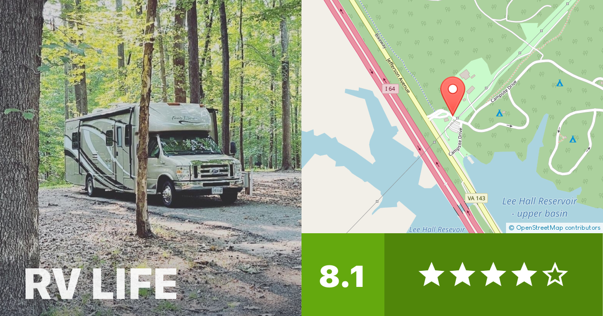 Newport News Park Campground Newport News, Virginia RV LIFE