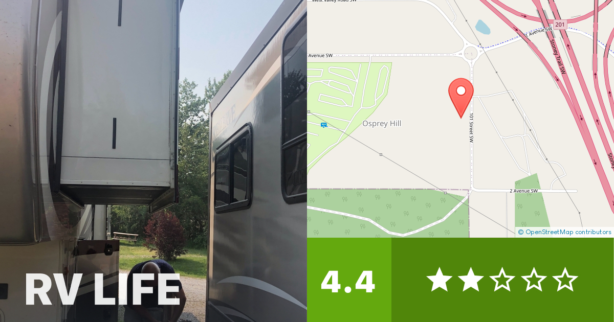 Calgary West Campground Calgary, Alberta RV LIFE Campground Reviews