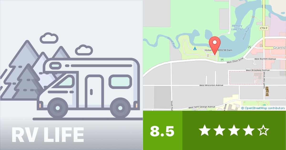 James N. McNally Campground Grantsburg, Wisconsin RV LIFE