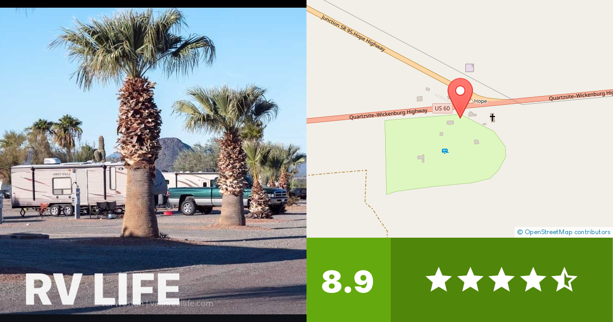 Ramblin' Roads RV Park Salome, Arizona RV LIFE Campground Reviews