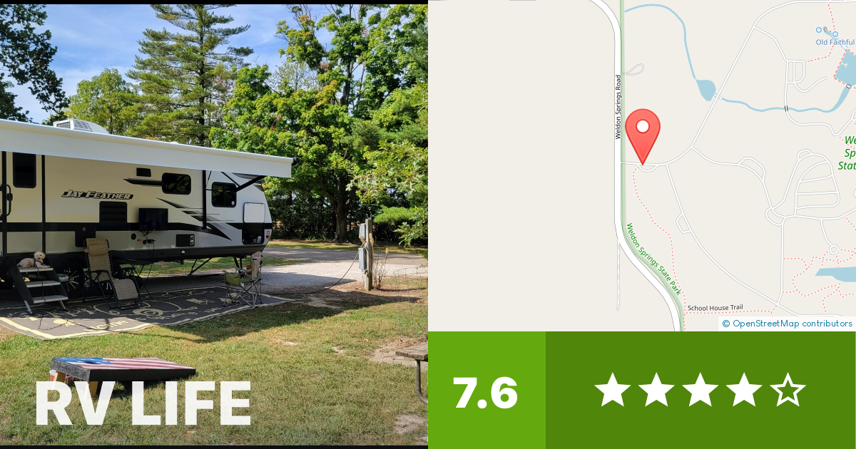 Weldon Springs State Park Clinton, Illinois RV LIFE Campground Reviews