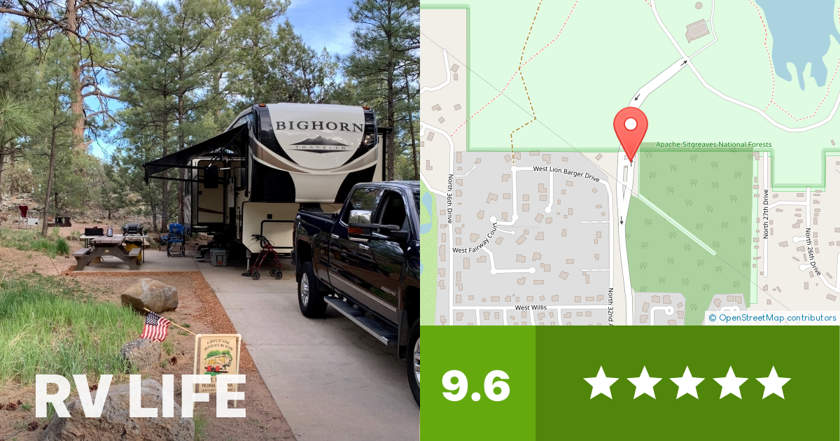 Fool Hollow Lake Recreation Area Show Low, Arizona RV LIFE