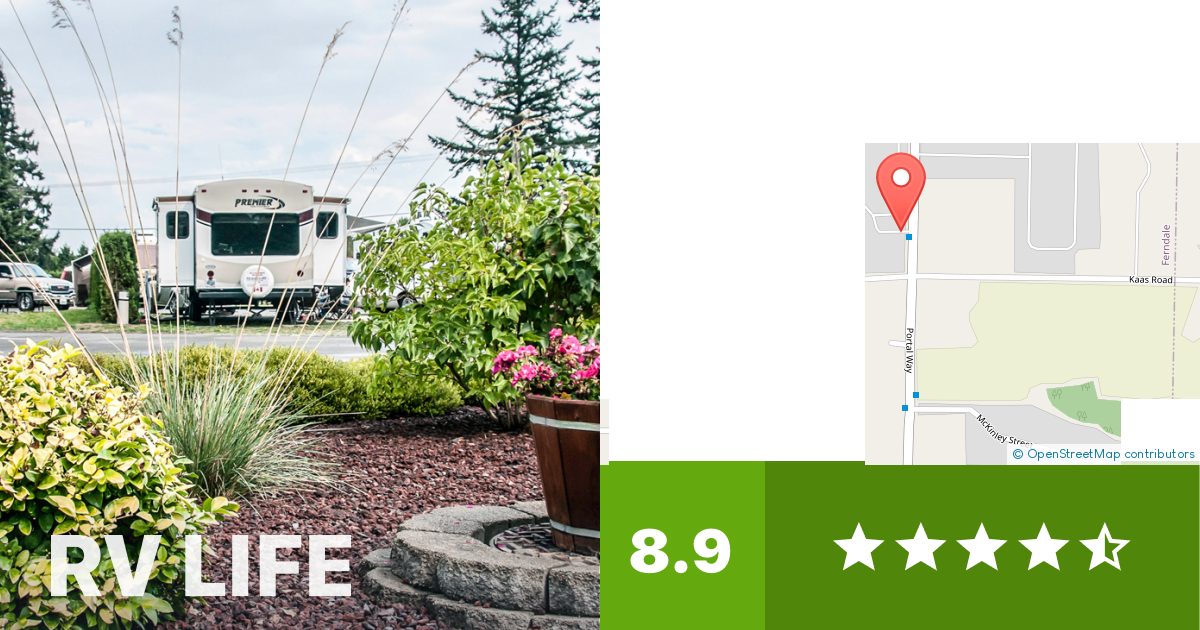 Cedars RV Park Ferndale, Washington RV LIFE Campground Reviews