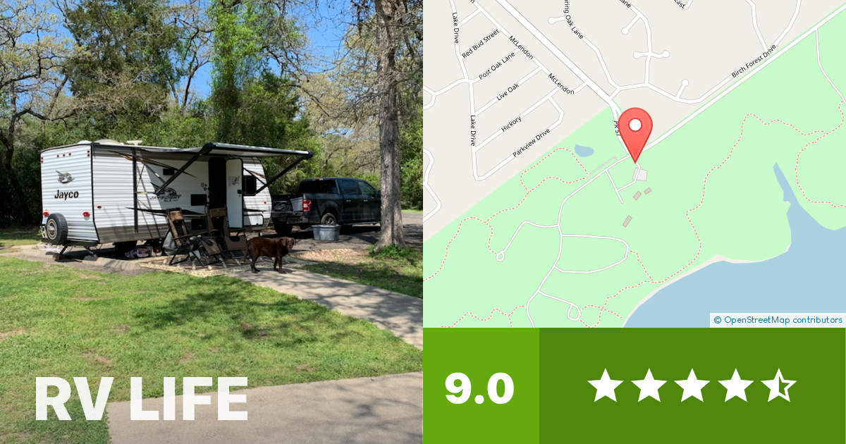 Lake Somerville State Park Birch Creek Unit Somerville, Texas RV